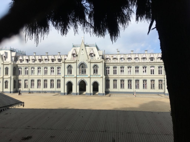 School frontage