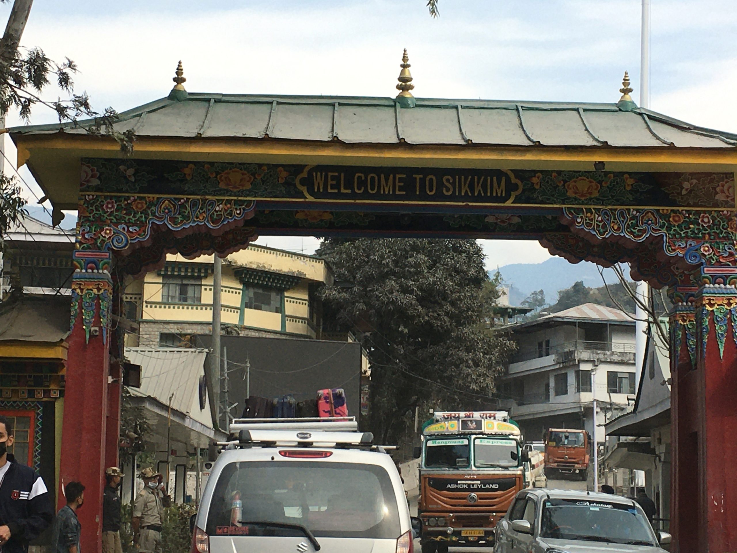Rangpo entry into Sikkim