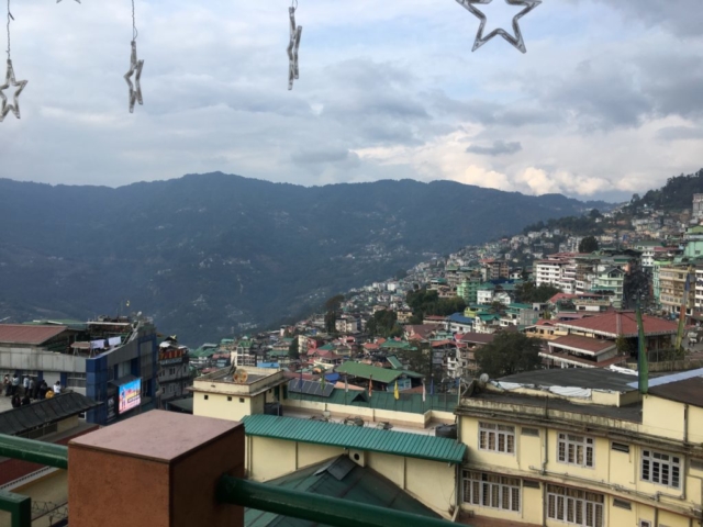 Darjeeling town view