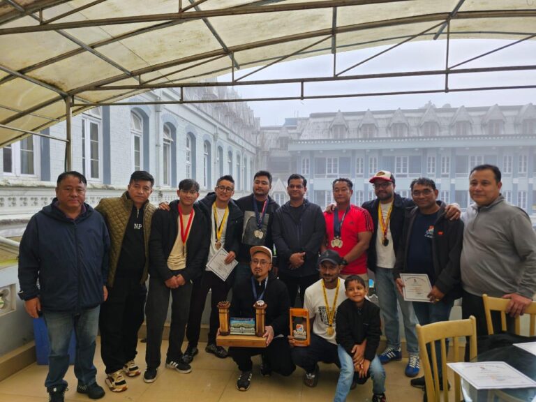 Team Darjeeling- The Winners Of the 1st Alumni Swimming Compitition