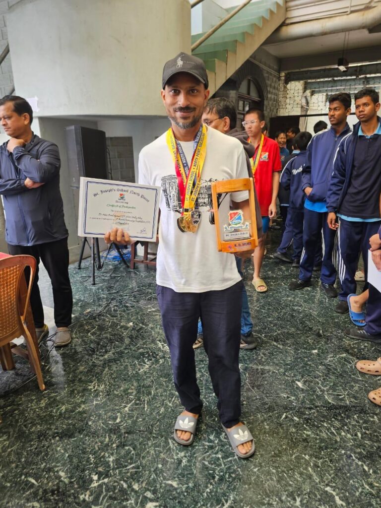 Mr. Nitin Harish Agarwal- The Best Swimmer