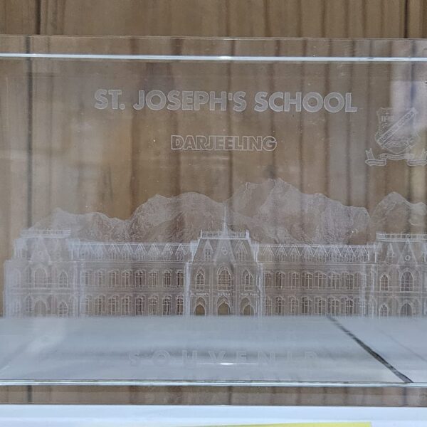 School panorama in crystal